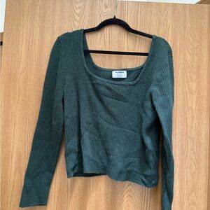 Old Navy Deep Green Sweater